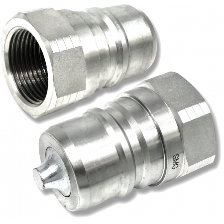 SZYBKOZŁĄCZE HYDRAULICZNE EURO WTYCZKA KRÓTKA GWINT WEWNĘTRZNY 3/4 "